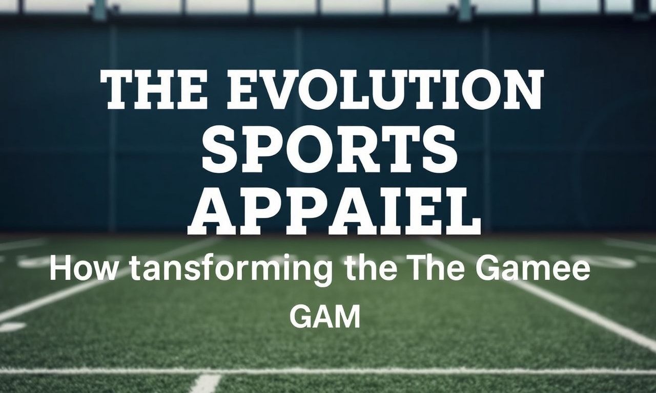 The Evolution of Sports Apparel: How Technology is Changing the Game 1 The Evolution of Sports Apparel: How Technology is Transforming the Game