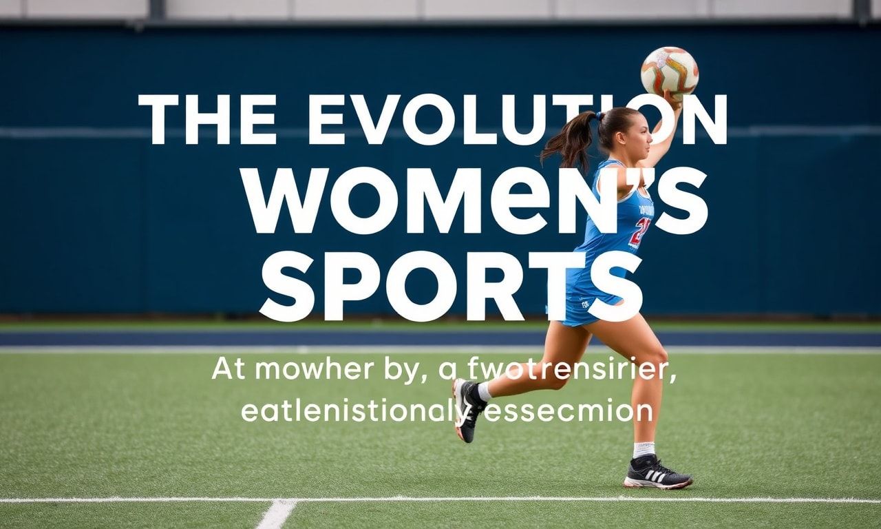 The Evolution of Women's Sports: A Journey of Empowerment and Excellence 1 The Evolution of Women's Sports: A Journey of Empowerment and Excellence