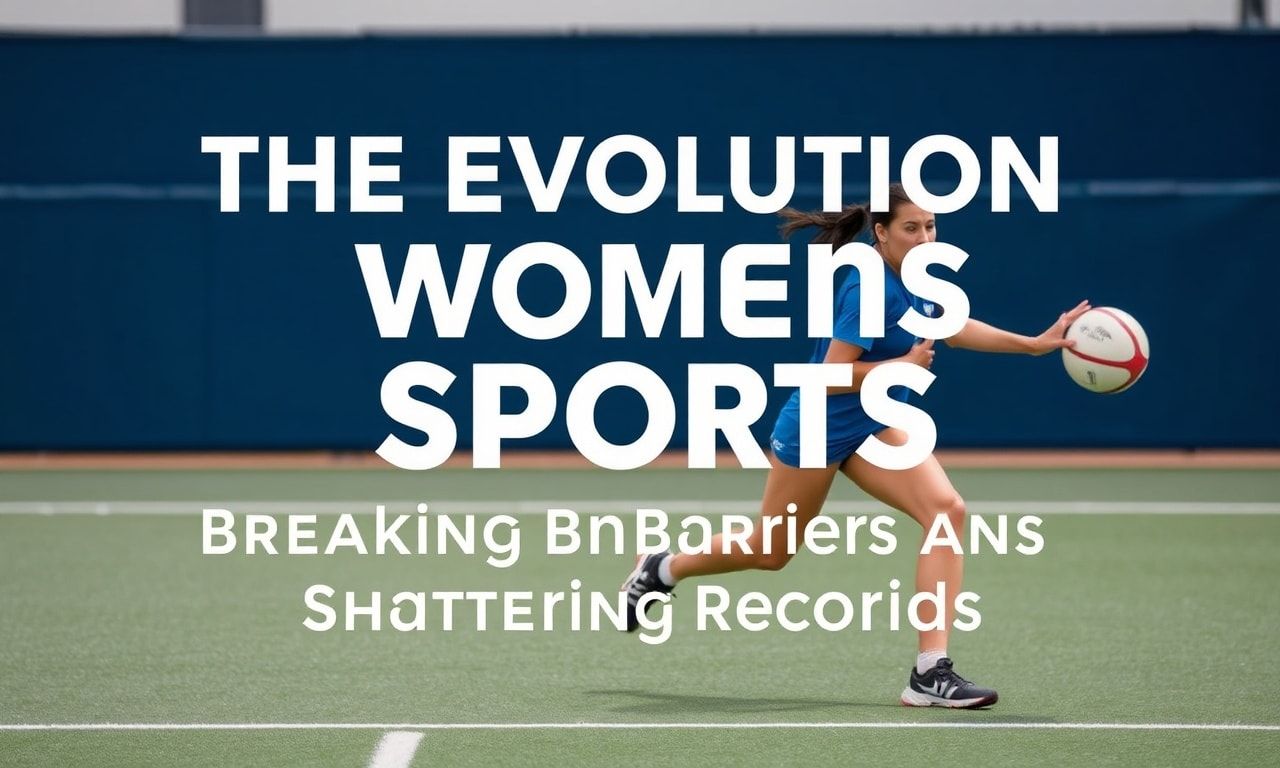 The Evolution of Women's Sports: Breaking Barriers and Shattering Records