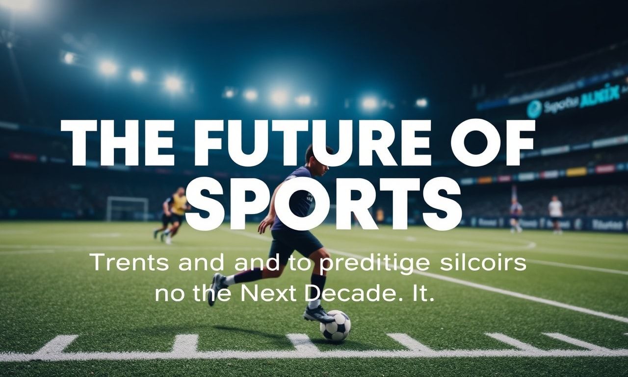 The Future of Sports: Trends and Predictions for the Next Decade