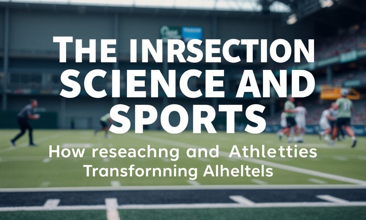 The Intersection of Science and Sports: How Research is Transforming Athletics