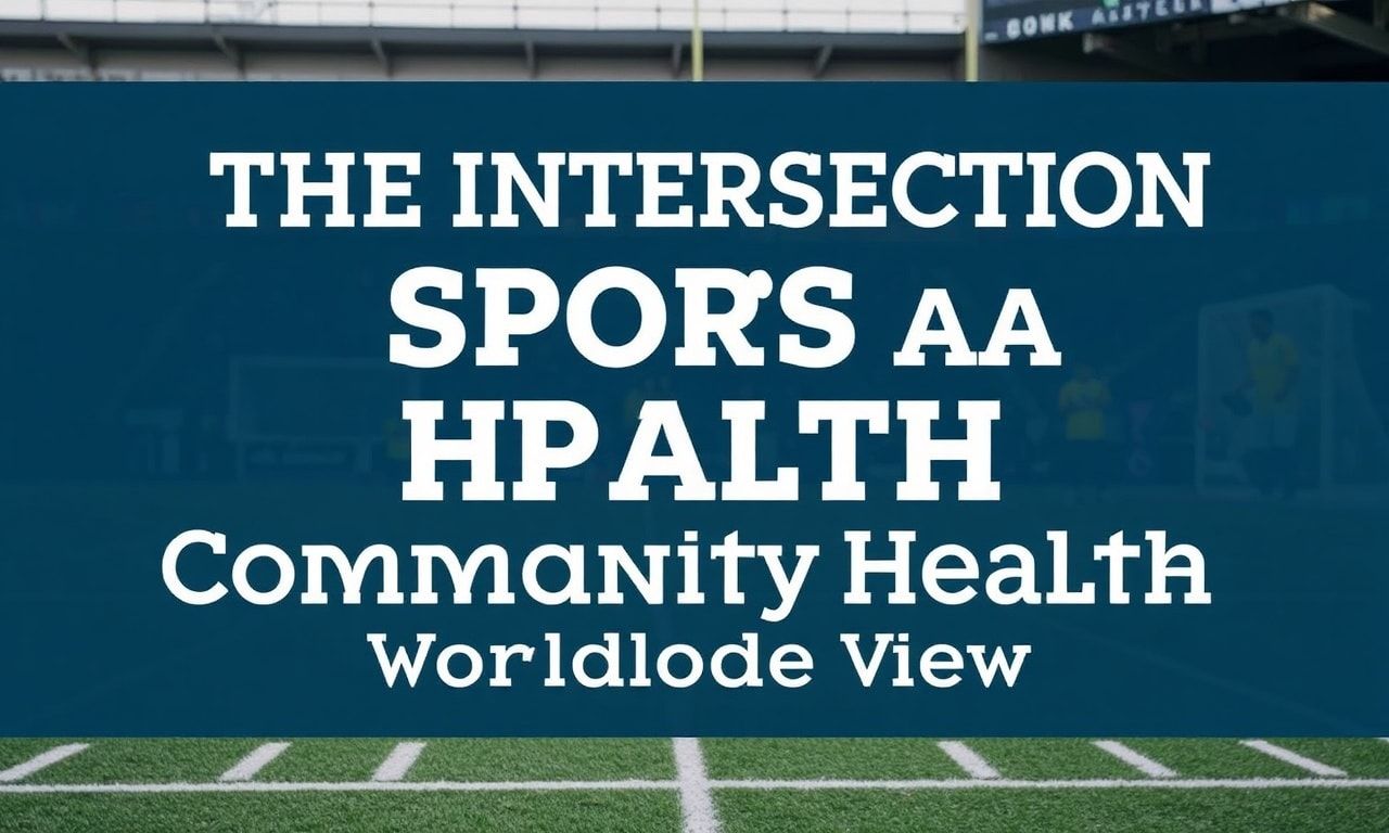 The Intersection of Sports and Community Health: A Worldwide View