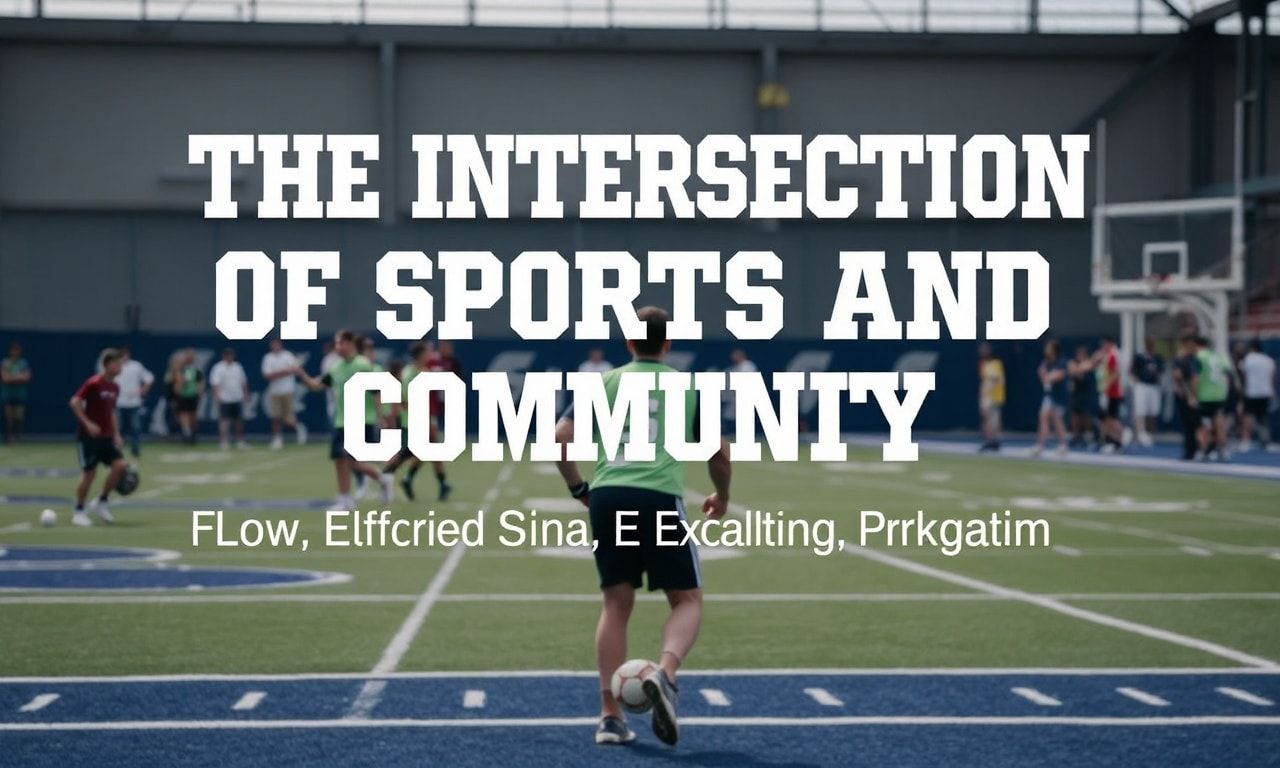 The Intersection of Sports and Community: How Athletics Unite People