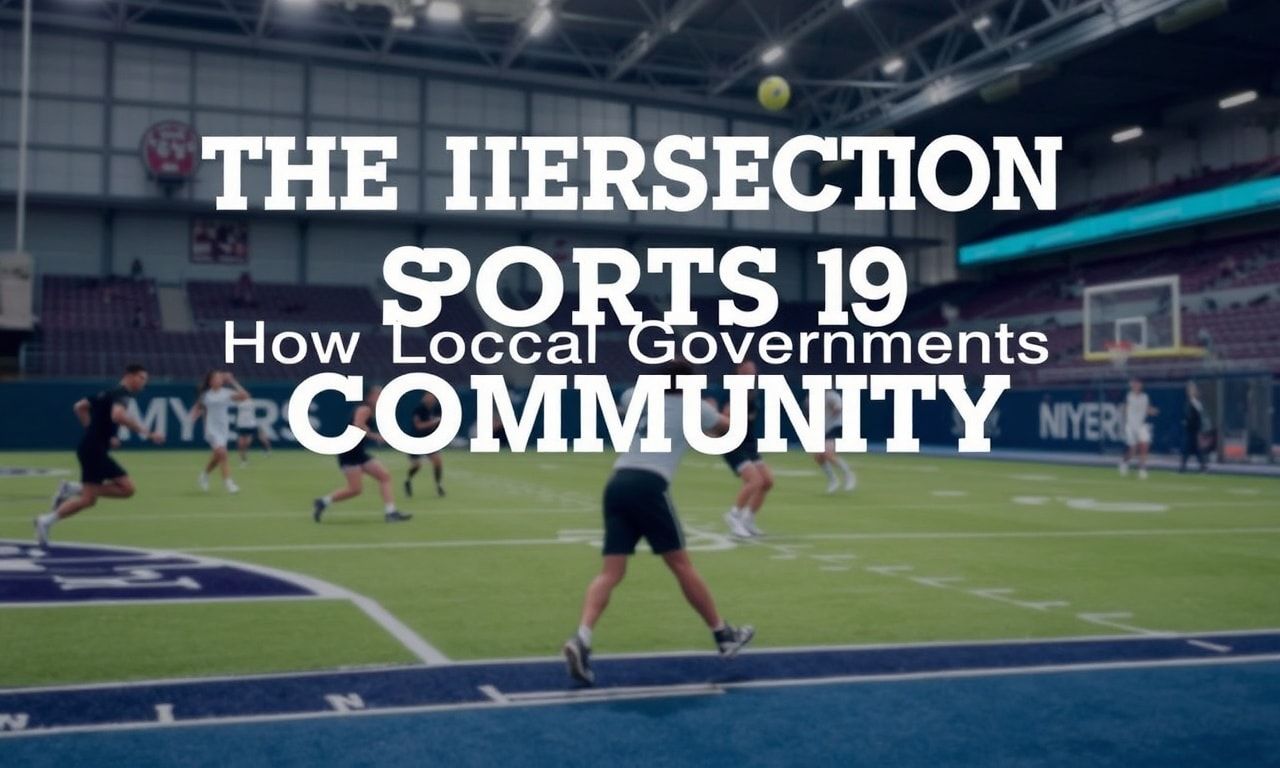 The Intersection of Sports and Community: How Local Governments Influence Athletic Development