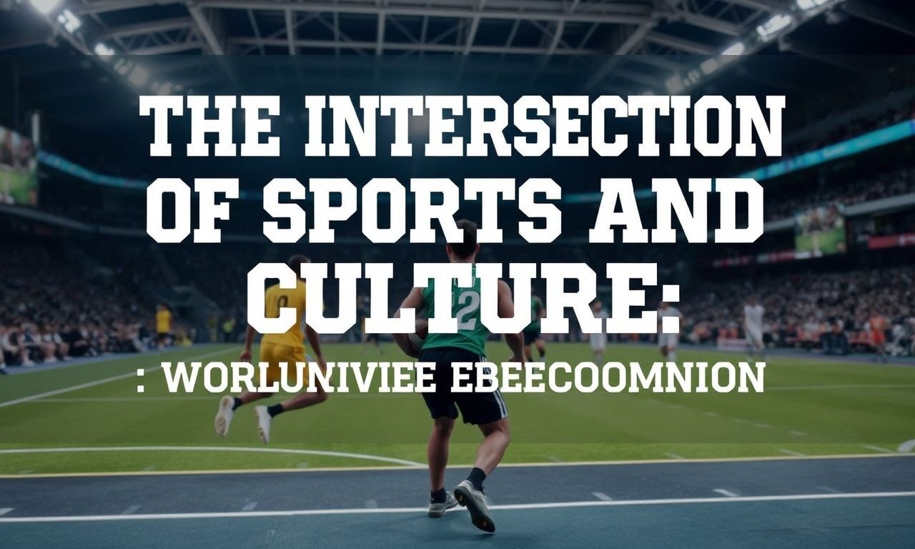 The Intersection of Sports and Culture: A Worldwide Phenomenon