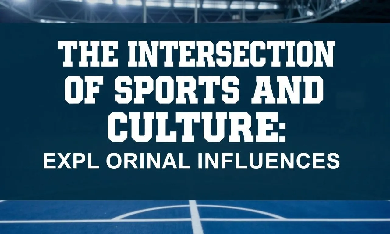 The Intersection of Sports and Culture: Exploring Global Influences