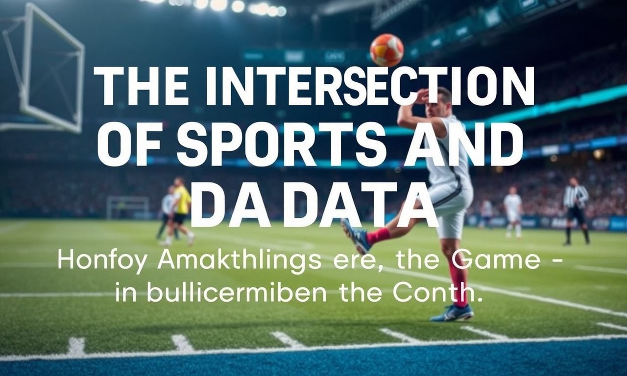 The Intersection of Sports and Data: How Analytics are Transforming the Game