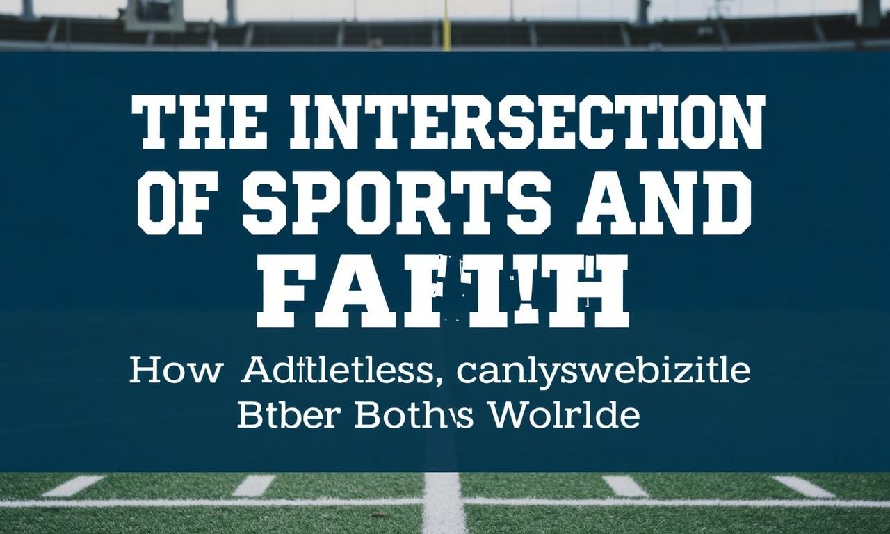 The Intersection of Sports and Faith: How Athletes Balance Both Worlds