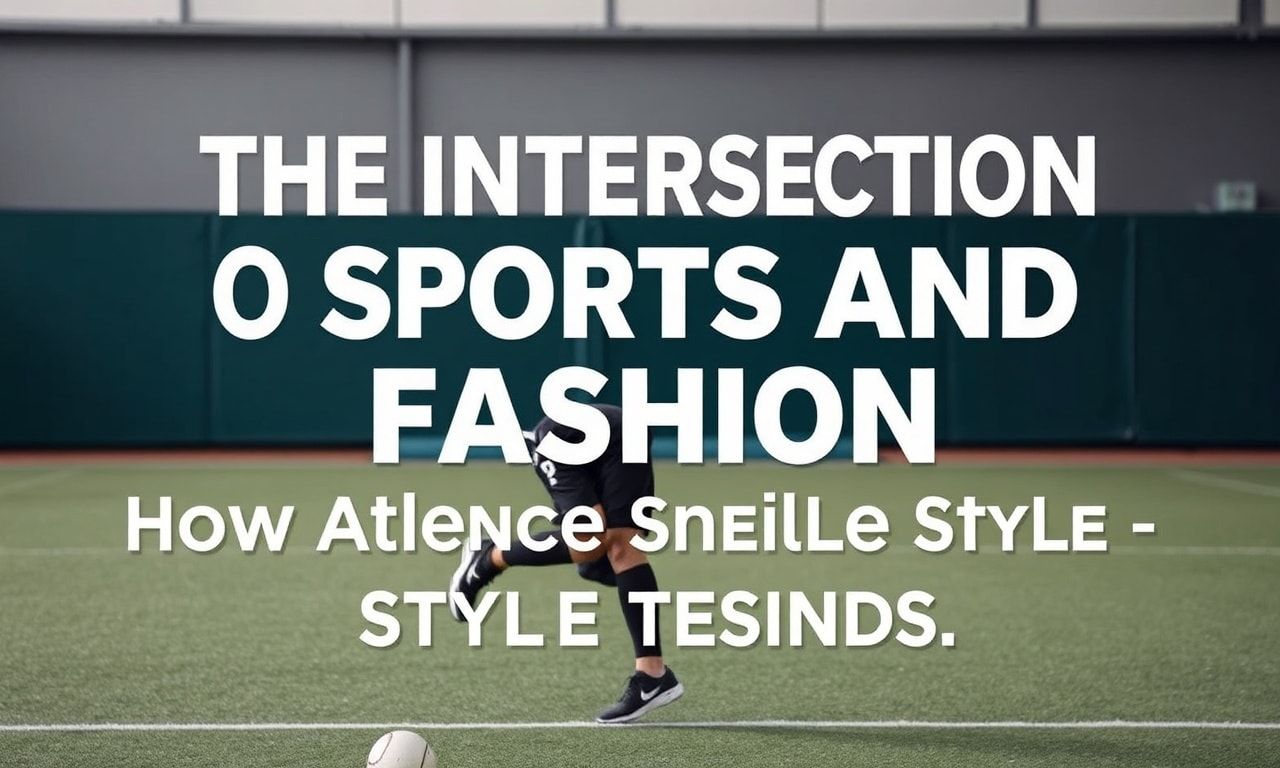 The Intersection of Sports and Fashion: How Athletes Influence Style Trends