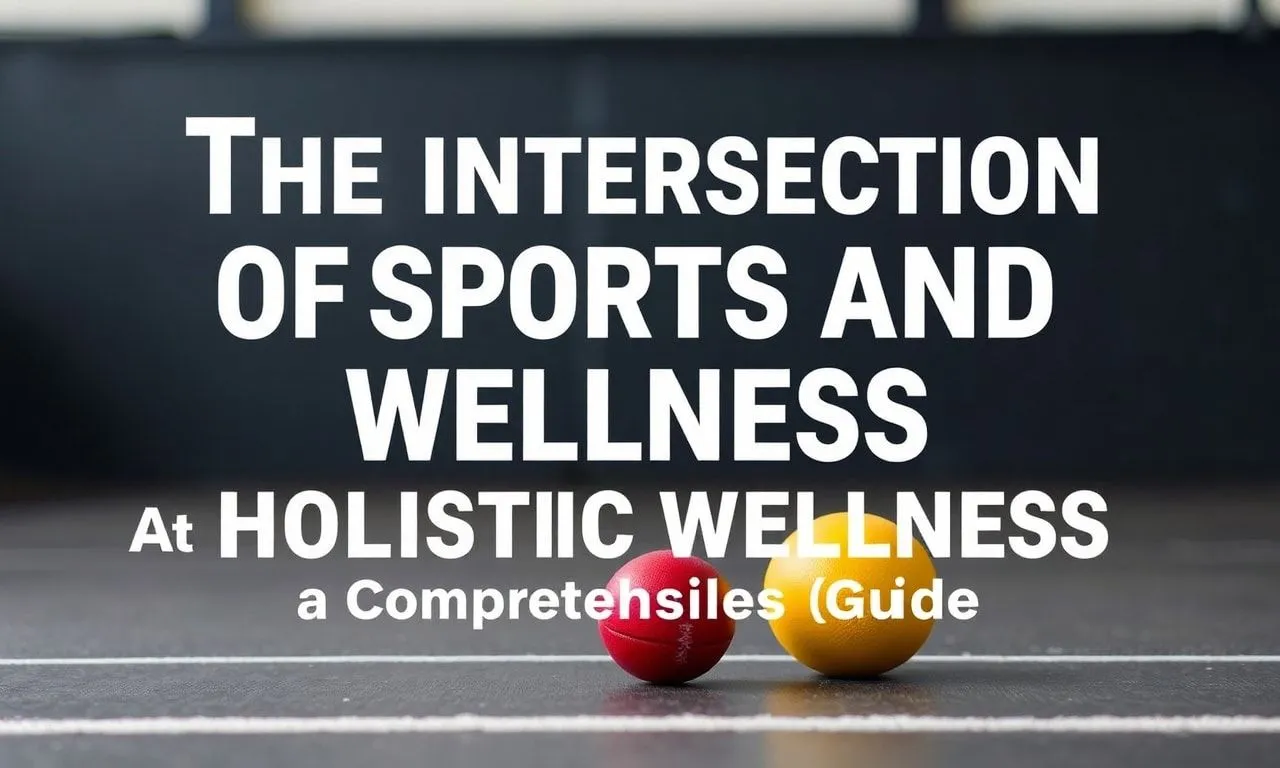 The Intersection of Sports and Holistic Wellness: A Comprehensive Guide 10 The Intersection of Sports and Holistic Wellness: A Comprehensive Guide