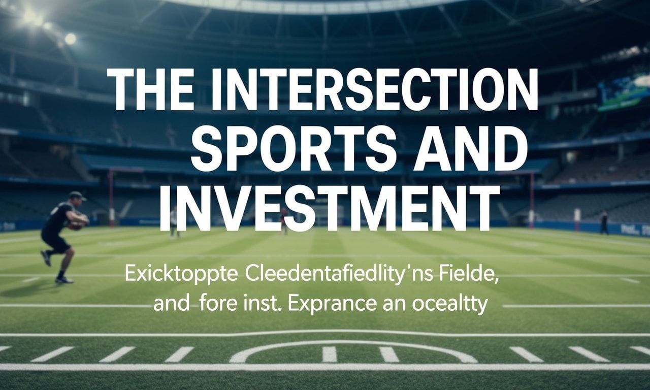 The Intersection of Sports and Investment: Exploring Opportunities Beyond the Playing Field