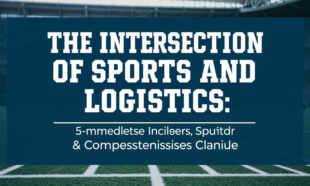 The Intersection of Sports and Logistics: A Comprehensive Guide