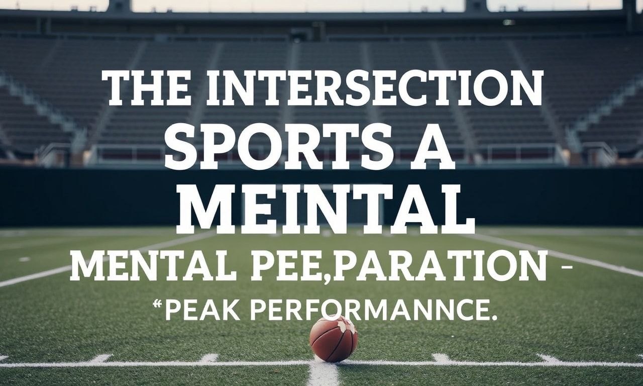 The Intersection of Sports and Mental Preparation: Strategies for Peak Performance