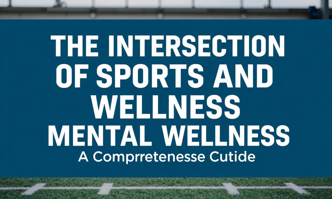 The Intersection of Sports and Mental Wellness: A Comprehensive Guide