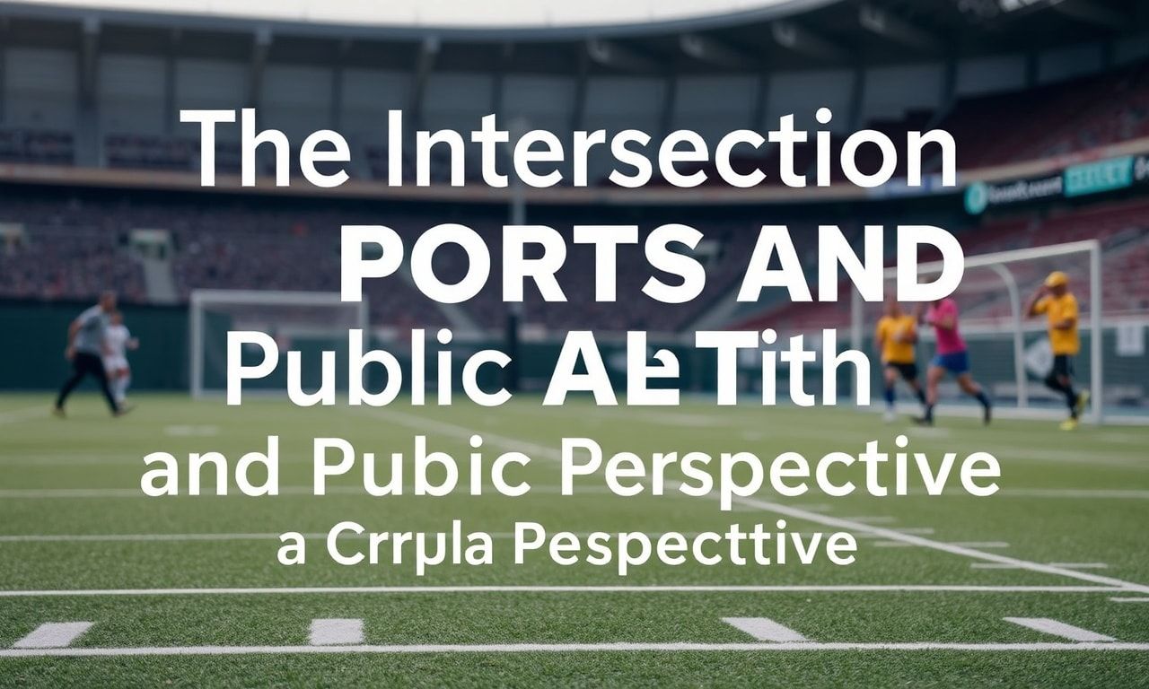 The Intersection of Sports and Public Health: A Global Perspective