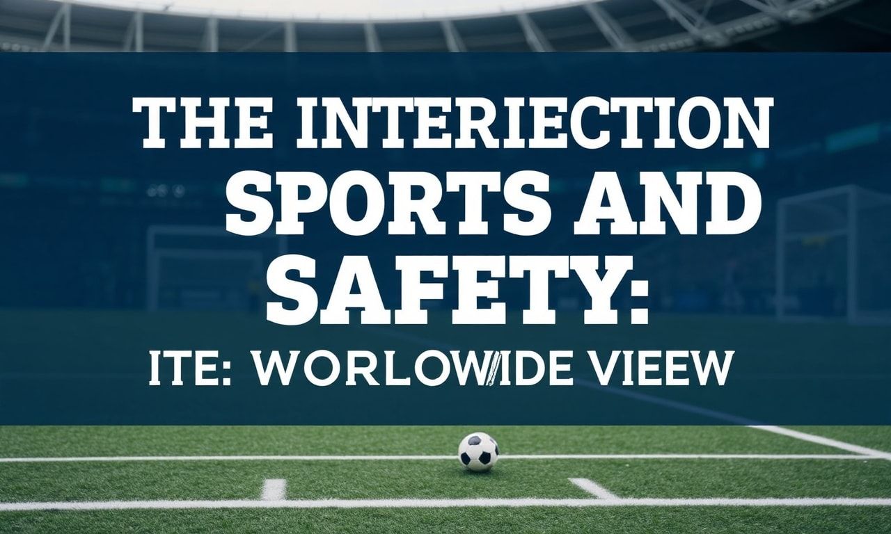 The Intersection of Sports and Safety: A Worldwide View