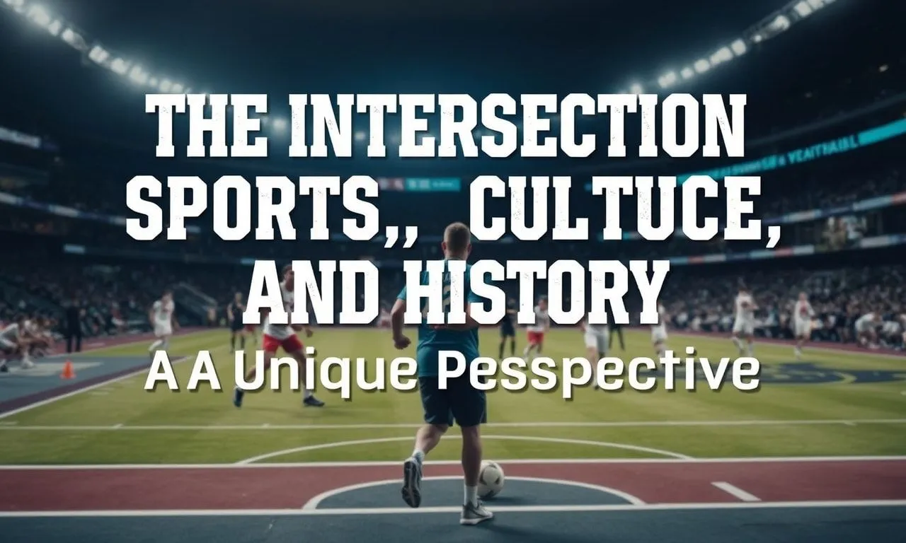 The Intersection of Sports, Culture, and History: A Unique Perspective