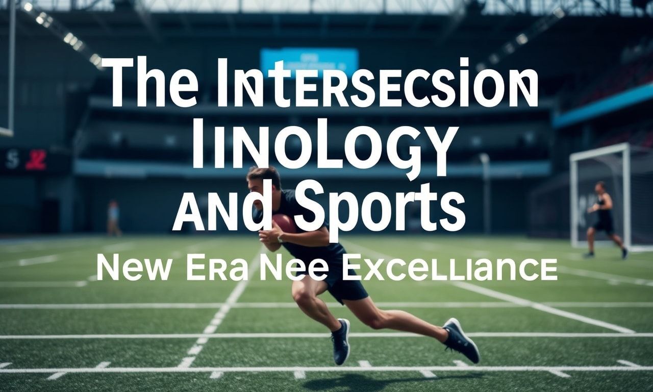The Intersection of Technology and Sports: A New Era of Athletic Excellence