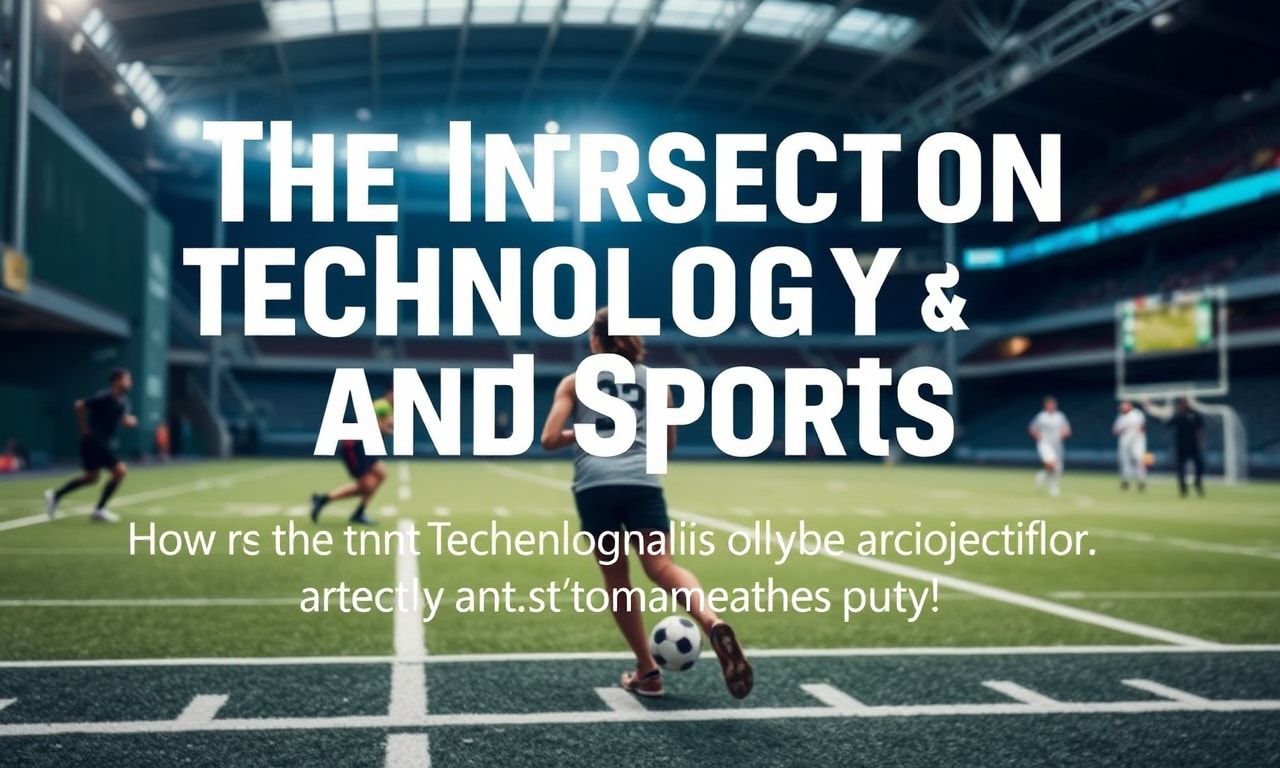 The Intersection of Technology and Sports: How Innovation is Transforming Athletics