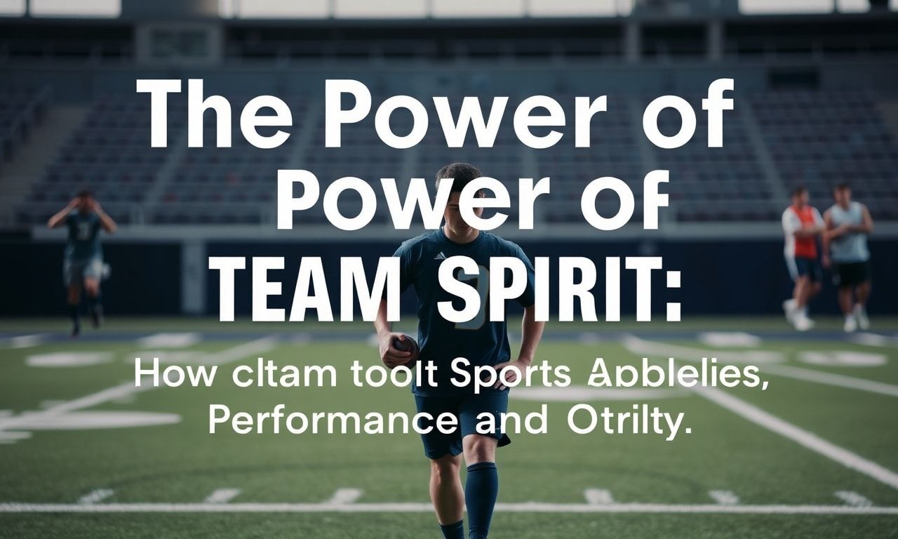 The Power of Team Spirit: How Custom Sports Apparel Enhances Performance and Unity