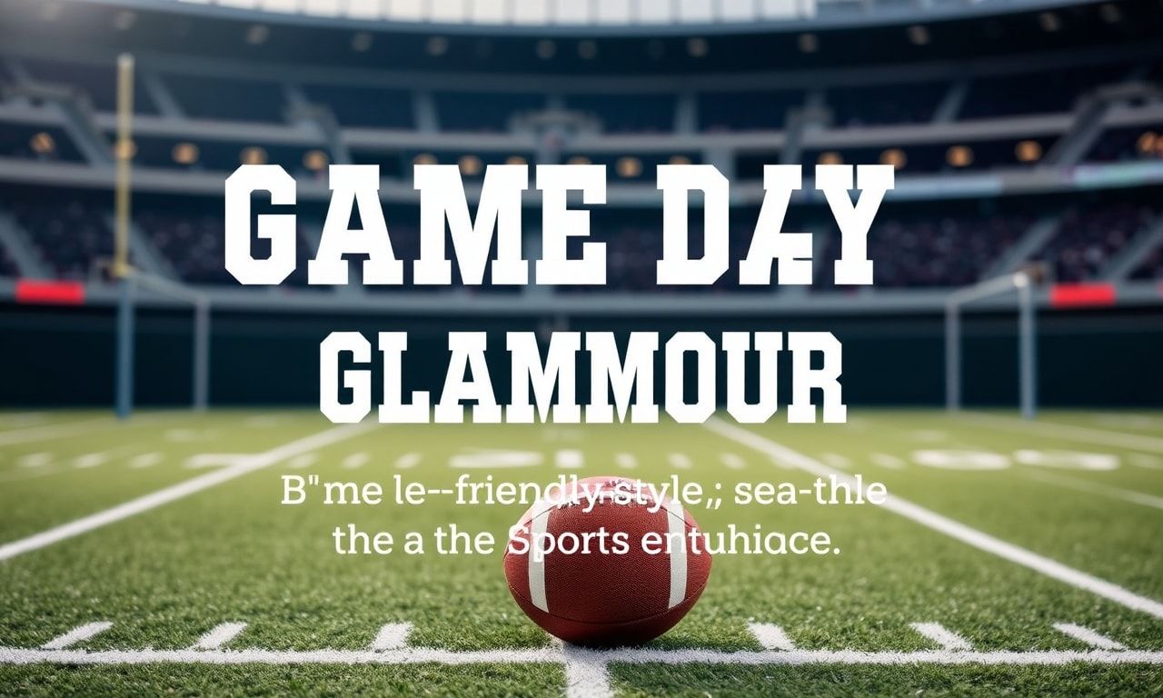 Game Day Glamour: Budget-Friendly Style for the Sports Enthusiast