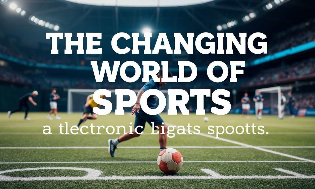 The Changing World of Sports: From Classic to Electronic Sports