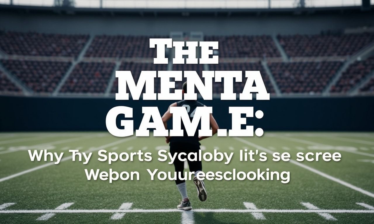 The Mental Game: Why Sports Psychology Is the Secret Weapon You're Overlooking