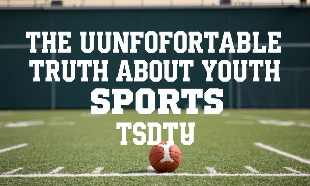 The Uncomfortable Truth About Youth Sports Today