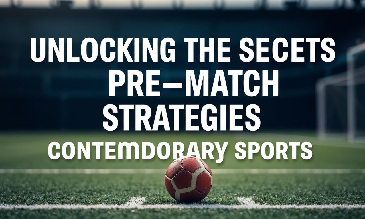 Unlocking the Secrets of Pre-Match Strategies in Contemporary Sports